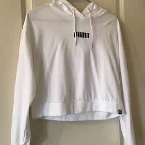 Puma cropped hoodie